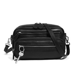 Женская сумка, кожа, MIRONPAN  520603 Черный