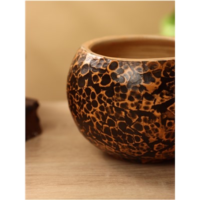 Банка для сыпучих продуктов, 11×11×10 см, бамбук