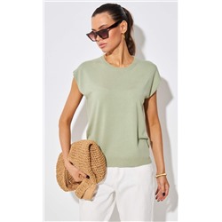 Джемпер к/р F512-1502 l.green