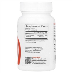 Seeking Health, фолиновая кислота, 800 мкг, 60 пастилок