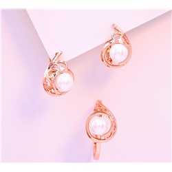 Набор: Кольцо и Серьги бижутерия