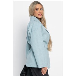 Пальто-пиджак (голубой) Б15087-7М