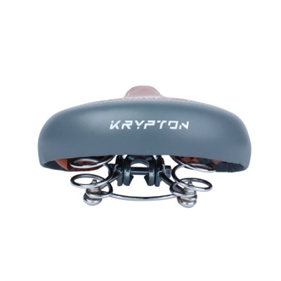 Седло велосипедное комфортное KRYPTON KRPT-80-019D, размер: 240x205 /уп 20/
