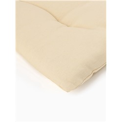 Подушка на стул «Этель» Home, 42×42 см, бежевая