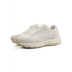 03-A101-2 MILK Кроссовки женские (натуральная кожа)