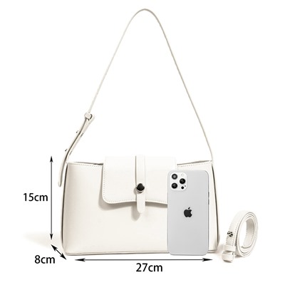 Женская сумка, кожа, MIRONPAN  521208 Молочный