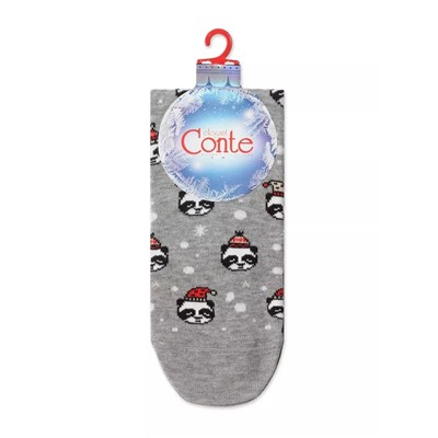 CONTE NEW YEAR Новогодние носки с люрексом «Xmas panda»