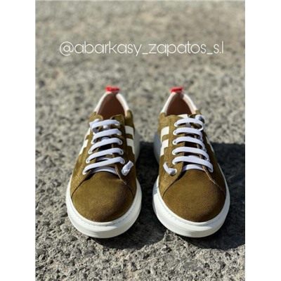 Exodo · 1200EX Kaki+Ab.Zapatos PELLE Milan (930) trebol АКЦИЯ