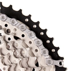 Велосипедная цепь SUMC 9 speed S99SRP 1/2"x11/128" 116L супер антикоррозионная защита 800 часов ГОСТ 30442-97 ISO 9633 /уп 50/