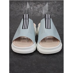 08-PED123-3 LIGHT BLUE Босоножки женские (натуральная кожа)