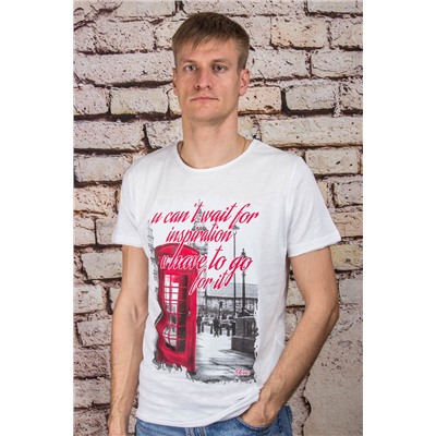 Футболка 1538/1 белый MONS