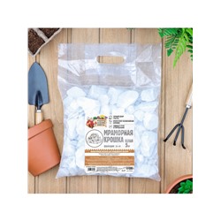 Мраморная крошка «Рецепты Дедушки Никиты», отборная, белая, фр 20-40 мм, 5 кг