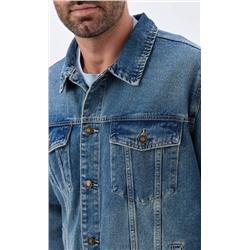 Куртка джинс F611-1283 m.blue