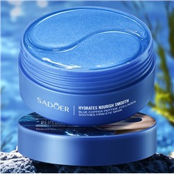 Гидрогелевые патчи с пептидом голубой меди и коллагеном Sadoer, 60 шт.