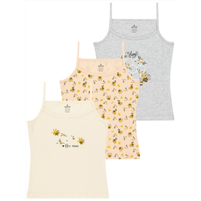 4754 Майка для девочки многоцвет (BAYKAR)