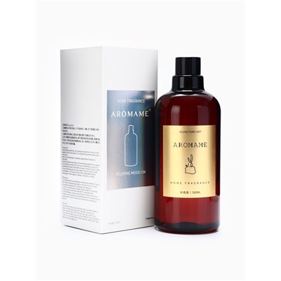 Набор диффузор ароматический "Aromame", французская лаванда, 500 мл, прямоугольная банка