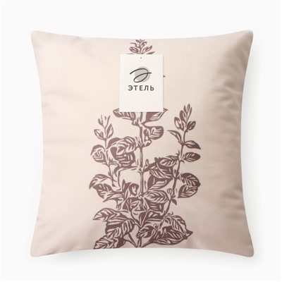 Наволочки декоративные набор 3 шт. «Этель» Botanic, 40×40 см, велюр