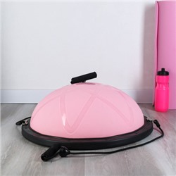 Полусфера балансировочная BOSU 58см Woohooo Stars без эспандера, насос/ розовая/ BOSU58E-B / АКЦИЯ! /уп5
