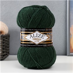 Пряжа для вязания спицами, крючком ALIZE, Superlana Klasik, 25% шерсть, 75% акрил, 280 м/100 г, (469)