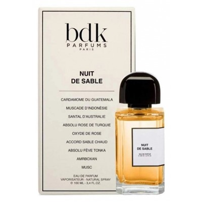 PARFUMS BDK PARIS NUIT DE SABLE edp 100ml