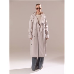 Плащ женский светло-бежевый