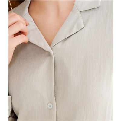 Рубашка #КТ9025 (3), светло-серый