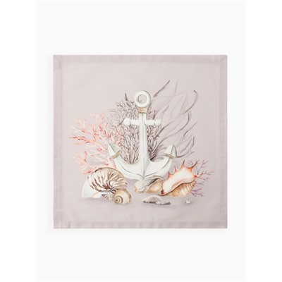 Набор салфеток «Этель. Коралловый риф», 40×40 см - 4 шт., 100% хлопок, 190 г/м²