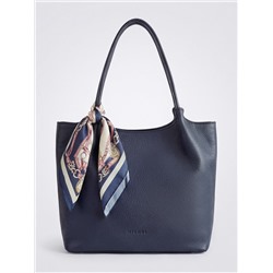 Женская кожаная сумка Richet 2990LN 878 Синий