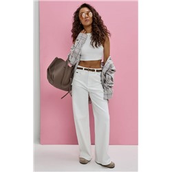 Джинсы F612-0137 white