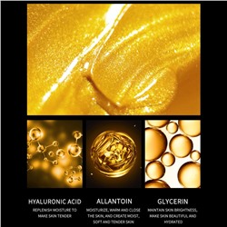 Тканевая маска для лица c нано-золотом и гиалуроновой кислотой Zozu