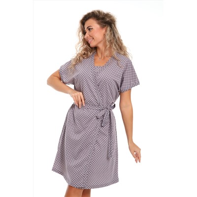 Пеньюар женский с сорочкой Флора 044