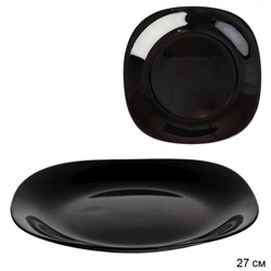 Тарелка квадратная 260 мм / NF19JT-11085759 (BLACK&WHITE) /черная