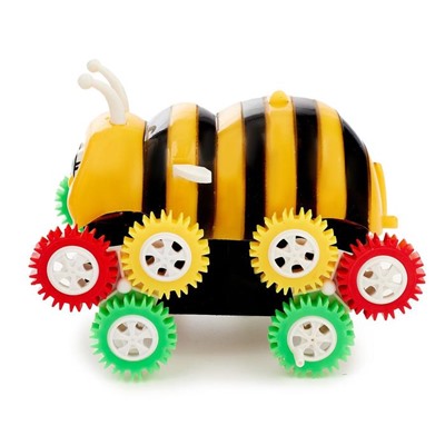 Уценка (помята упаковка) Машина-перевертыш «Пчелка», работает от батареек