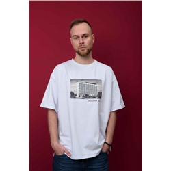 Футболка оверсайз унисекс "Юбилейная" белый