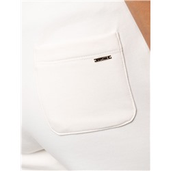 Прямые брюки из петельчатого футера-трехнитки