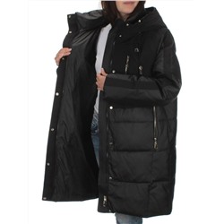 C223 BLACK Куртка зимняя женская (200 гр. холлофайбера)
