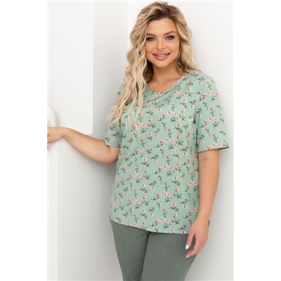 Интересная женская блузка Мальвина №21