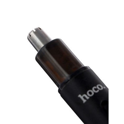 Тример для носа и ушей Hoco HP34, зарядное устройство, щётка для чистки, чехол, чёрный