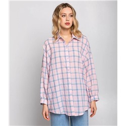 Рубашка #КТ22305, розовый