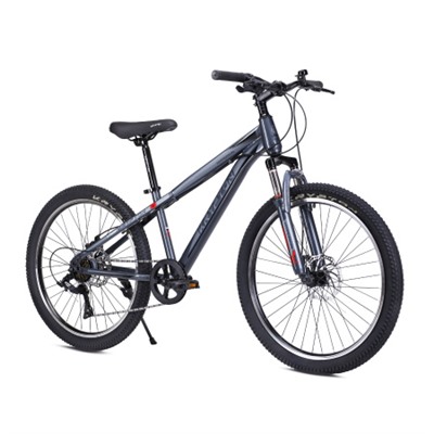 Велосипед 24" Krypton Hyperion KH10BR24 7sp чёрный красный