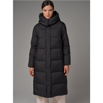 Пуховик женский черный