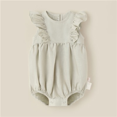 Боди детское SL HOME, рост 62-68 см, светло-зелёное