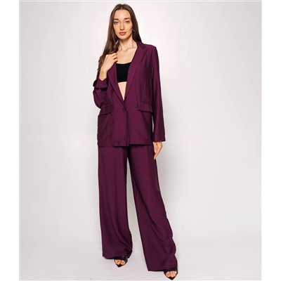 Костюм #ОКТ266002, сливовый