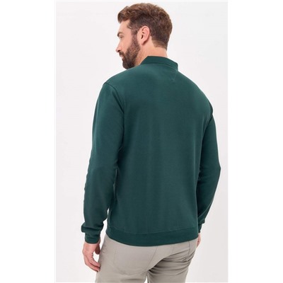 Поло д/р F421-07-7021 green