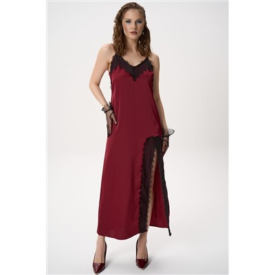 Платье – сорочка (бордовый)