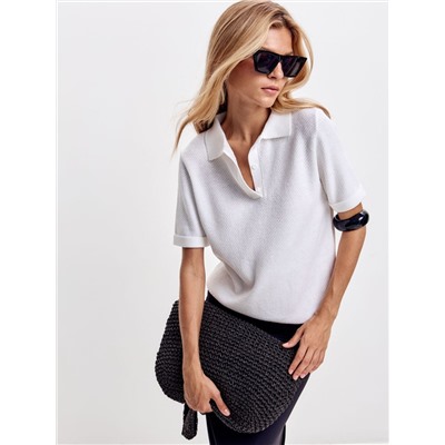 Поло SANTORINI, Белый