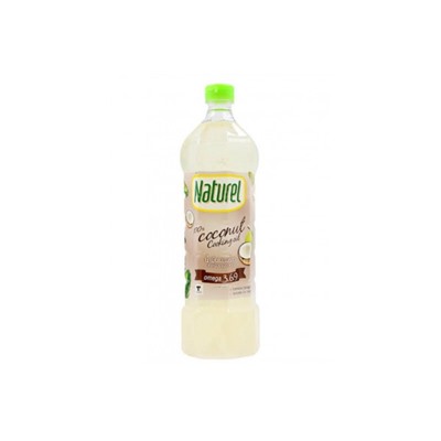 Кокосовое масло для жарки Naturel Coconut Cooking oil 1 литр