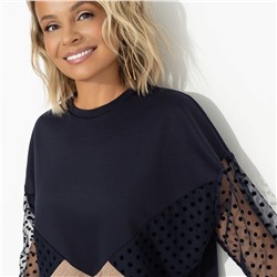 Свитшот оверсайз, Любимый образ (шоколадный мусс)