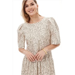 NiV NiV fashion 412 светло-бежевый, Платье