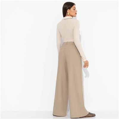 Брюки‑палаццо, Легкость льна